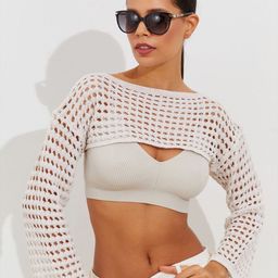Cool & Sexy Women Round Neck Crop Fitted Top-image-58