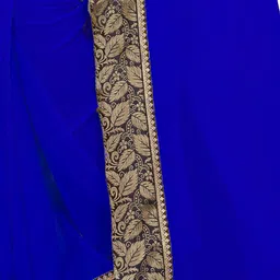 limtd Pure Georgette Saree image 2