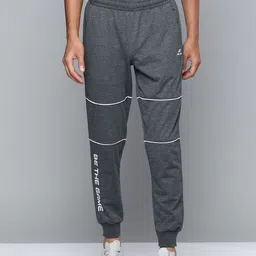 Alcis Men Grey Printed Sports Joggers-picture-0