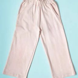 Be Awara Girls Pink Cotton Relaxed Fit Pants-image-95