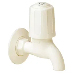 Cliquin Galaxy Series Wall Mount PTMT Bib Cock with Wall Flange in Ivory Color, GX-1002 P1-image-29