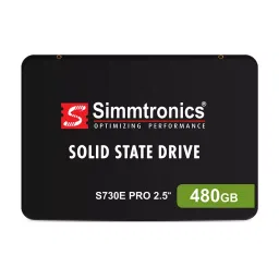 Simmtronics 480 GB PRO NAND SATA SSD For Laptop & Desktop, S730E-93
