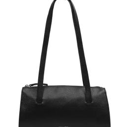 Mai Soli Black Arbor Genuine Full Grain Leather Textured Shoulder-23