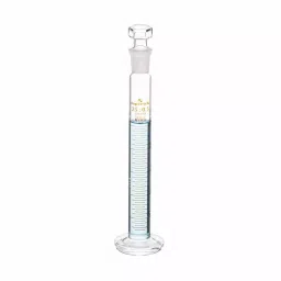 Supertek 250 ml Class A Measuring Cylinder Round Base With Interchangeable Glass Stopper, 77.506.0250IS (Pack of 2)-15