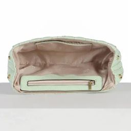 Van Heusen Green Textured Medium Handbag image 5