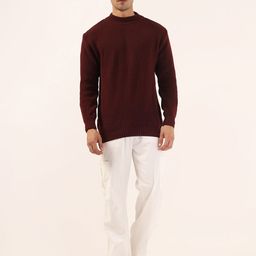 Kveto style redefined Men Striped Turtle Neck Pullover Sweater-image-66