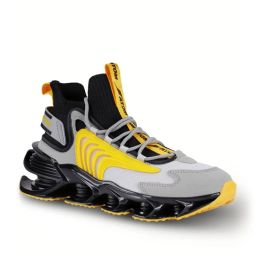 Atom Men's Spring Edge Alpha 1 Grey Running Shoes image 3