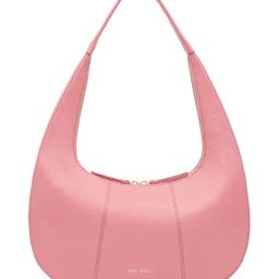 Mai Soli Rose Harper Genuine Full Grain Leather Textured Hobo Bag-image-92