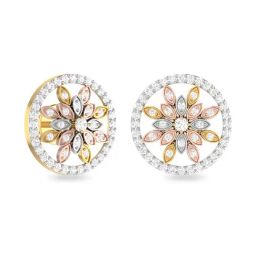 PC Jeweller Ailin 18k Gold Earrings for Women-image-21
