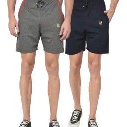 Vimal Jonney Multicolor Shorts - Pack of 2-16