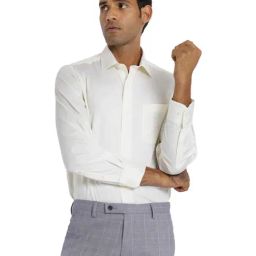 Arrow White Cotton Regular Fit Shirt-picture-35
