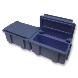 LICEFA Box, Smd, 37X12X15Mm, B+L=Blue, DISS-SMD-BOX N2-11-11-8-8-42