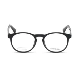 Diesel DL5301 46 001 Black Full Rim Oval Frame-43