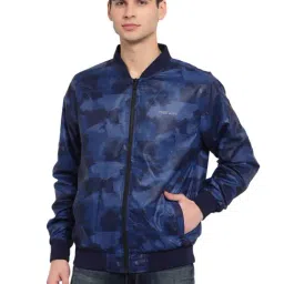 Pepe Jeans Blue Regular Fit Printed Jacket-27