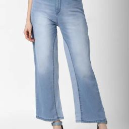 FOREVER 21 WOMEN MID WAIST FLARED FIT REGULAR LENGTH JEANS-picture-46