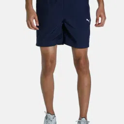 Puma Blue Regular Fit Shorts-picture-8