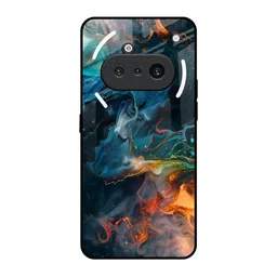 QRIOH Emperial Marble Quirky Printed Nothing Phone 3a Back Case Mobile Accessories-picture-29