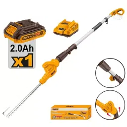 Ingco 20 V 2800 SPM Cordless Pole Hedge Trimmer with 460 mm Blade, CPHT2016012-image-7