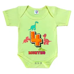 Cute Pals Infants Printed Cotton Bodysuit-image-60