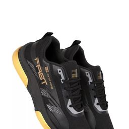 HOTSTYLE Men Gold Canvas Sports Shoes-picture-17