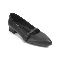 PEPPER Embellished Work Block Pumps with Buckles-50