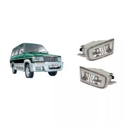Globex GL-406 Fog Lamp Assembly with Bulb for Qualis-3