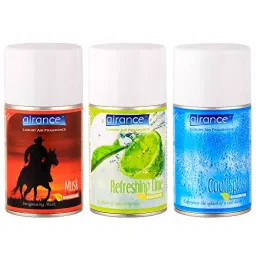 Airance 250 ml Each Musk, Refreshing Lime & Cool Splash Fragrance Automatic Room Freshener Perfume Spray Aroma Refill (Pack of 3)-14