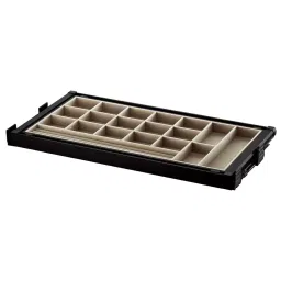 Hafele Pull Out Storage Box Aluminium & Felt for Wardrobe, 807.95.301-image-63