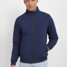 Allen Solly Light Navy Regular Fit Jacket-30