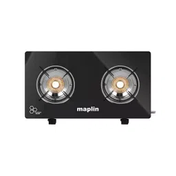 Maplin Glass Black 2 Burner Manual Gas Stove-picture-24
