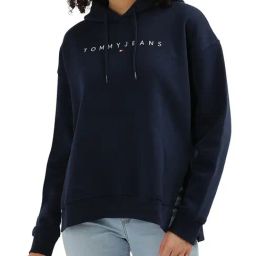 Tommy Hilfiger Blue Logo Regular Fit Hoodie-picture-48