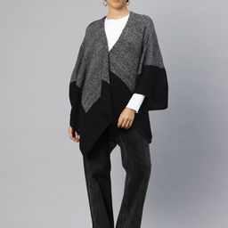 Pierre Carlo Colourblocked Front-Open Sweater image 5