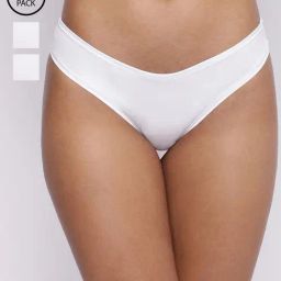 Basiics By La Intimo White Comfort Fit Panties - Pack Of 3-picture-37