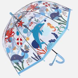 Little Surprise Box LLP Kids Manual 2 Fold Octopus Theme Transparent Umbrella-image-28