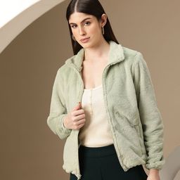 Chemistry Faux-Fur Tailored Jacket-image-98