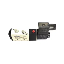Raja Rubbers 6.35 mm (1/4 inch) Single Solenoid Valve 5 Port 2 Position 5/2 Way Direction control Valve-11