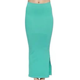 Zivame Turquoise Polyamide Mermaid Saree Shapewear-image-82