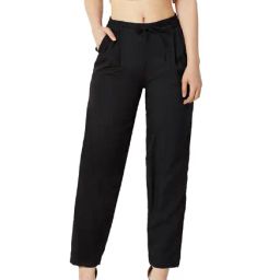 Miss Chase Black Relaxed Fit Pants-image-48