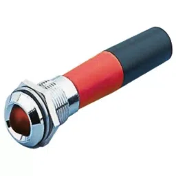 RS PRO Red Panel Mount Indicator, Mounting Hole Size 12 mm, Termination Type Solder Tab, IP Rating IP67, Model No 208756-48