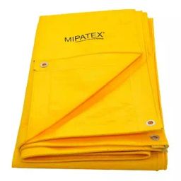 Mipatex 24ftx12ft 200 GSM HDPE Waterproof Tarpaulin Sheet Yellow-image-51