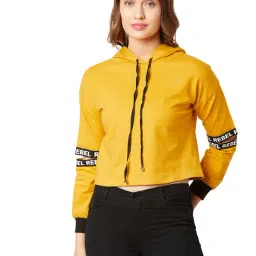 Miss Chase Yellow Cotton Sweatshirt-picture-37