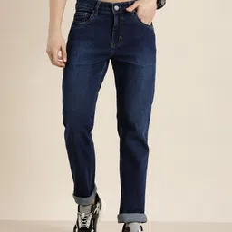 HERE&NOW Men Smart Light Fade Stretchable Jeans-image-10