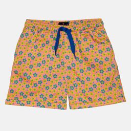 Kiddopanti Floral  Printed Roll Up Hot Shorts - Pink-image-76