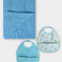 MiArcus Baby New Born Essentials Gift Set Hamper Including Blanket & Bibs-10