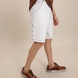 The Roadster Life Co. Men Denim Pure Cotton Skater Fit Jorts-picture-48