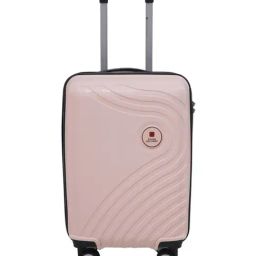 Swiss Military Peach Textured Small Hard Sided Cabin Trolley-image-70