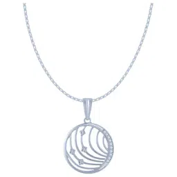P.C. Chandra Jewellers 18 kt Gold & Diamond Pendant without Chain-image-68