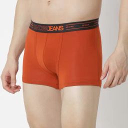UnderJeans by Spykar Orange Regular Fit Trunks-picture-46