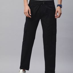 POSHAX Men Regular Fit Cargos-image-65