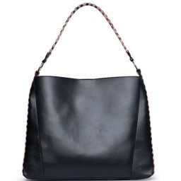 ZOUK Multicolor Striped Large Tote Handbag image 3